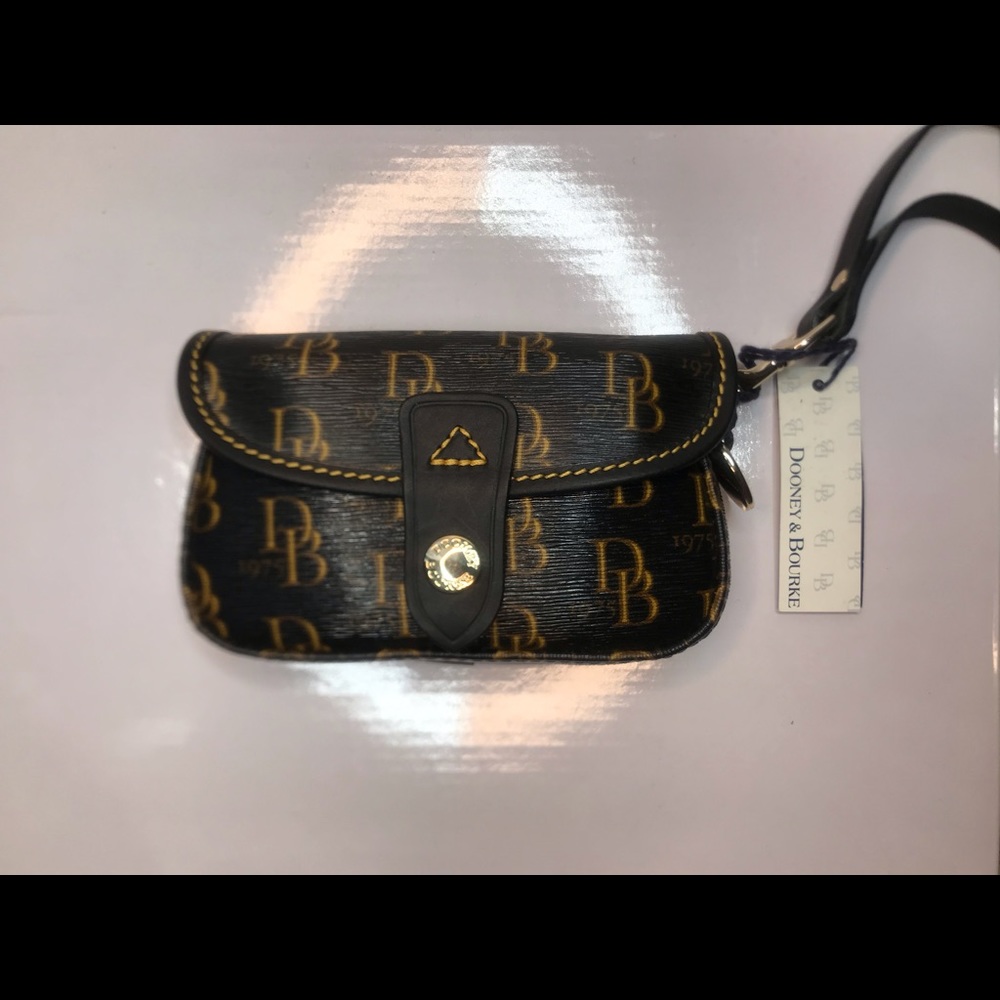 Rooney and Burke Flap Wristlet Original new